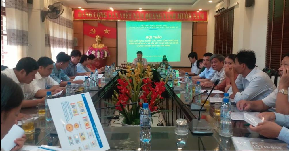 TTKD VNPT - Hà Nam tham dự Hội thảo liên kết chuỗi trong sản xuất nông nghiệp ứng dụng công nghệ cao, nông nghiệp sạch tỉnh Hà Nam TTKD VNPT - Hà Nam tham dự Hội thảo liên kết chuỗi trong sản xuất nông nghiệp ứng dụng công nghệ cao, nông nghiệp sạch tỉnh Hà Nam